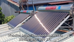 [GIÁ TỐT] Máy nước nóng năng lượng mặt trời Đại Thành tại Ninh Thuận