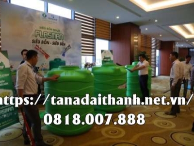 Đại lý bồn nhựa HDPE PLASMAN 500l ngang chính hãng