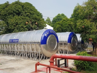 Cửa hàng bán bồn inox Tân Á Đại Thành tại Quốc Oai