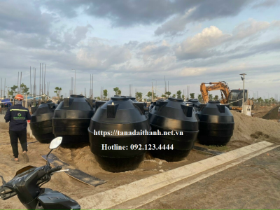 Bồn tự hoại Tân Á Đại Thành tại Bắc Từ Liêm