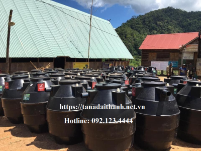 Bồn tự hoại Tân Á Đại Thành tại Chương Mỹ