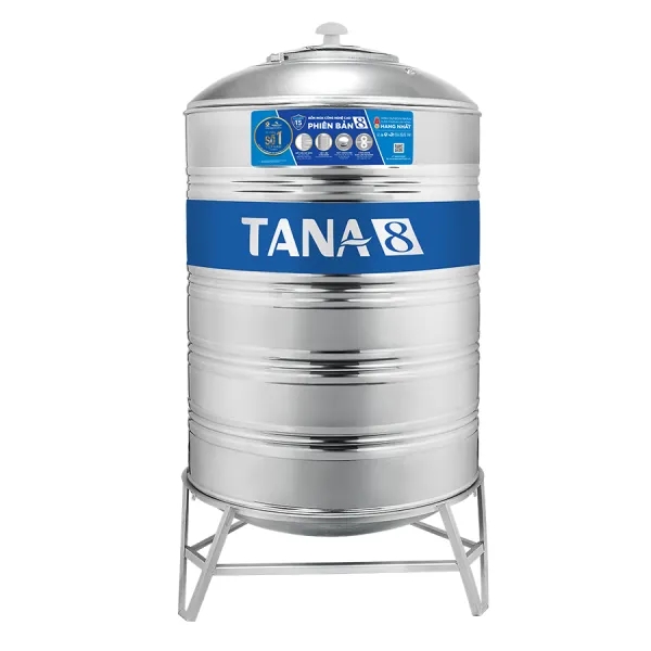 Bồn nước inox Tân Á 8 – 5000L Đứng