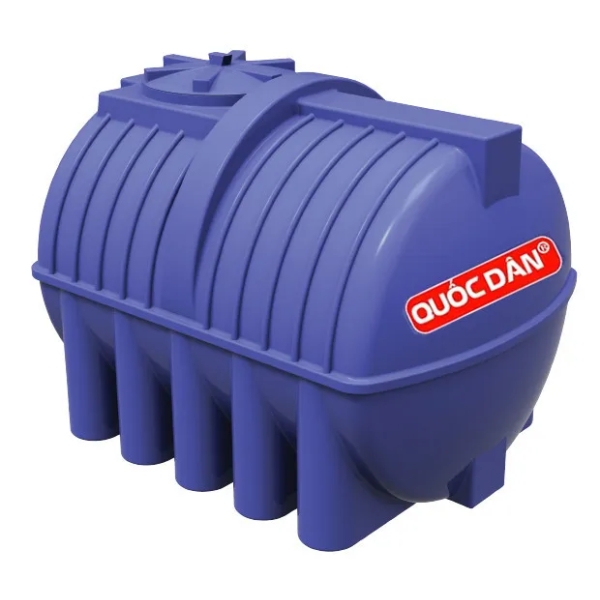 Bồn nhựa Quốc Dân thế hệ mới 1500l ngang